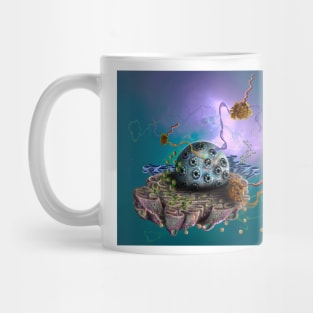 Protein synthesis, illustration, (C055/4122) Mug